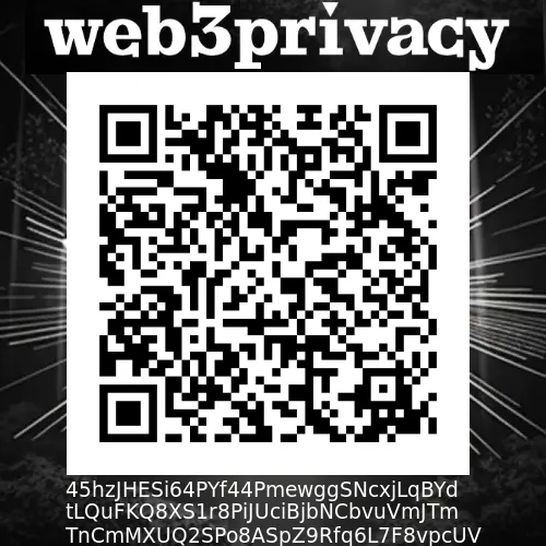 XMR donation QR